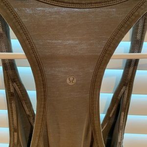 LULULEMON tank olive green